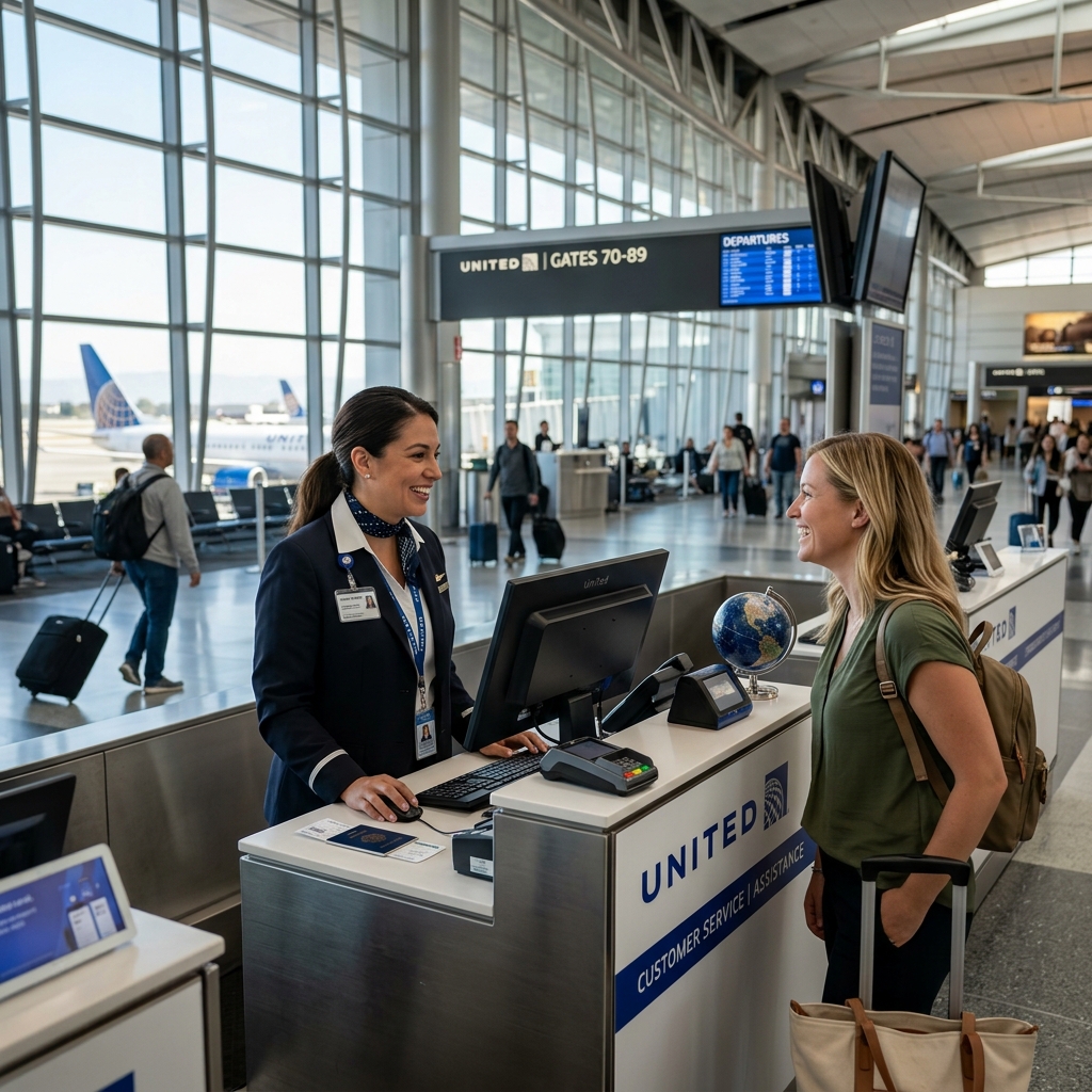 United Airlines Customer Support & In-Flight Experience